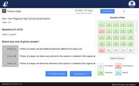 Online Practice Exams 